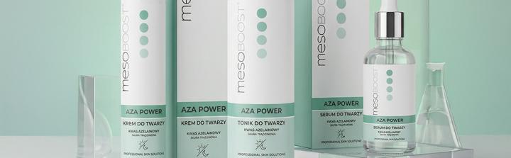 AZA POWER - specjalistyczna linia MesoBoost dla cery problematycznej i wrażliwej